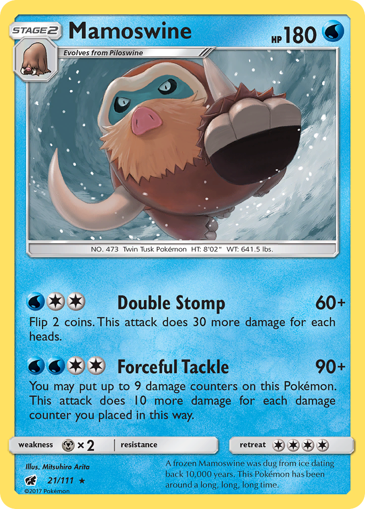 Mamoswine — illustrated card