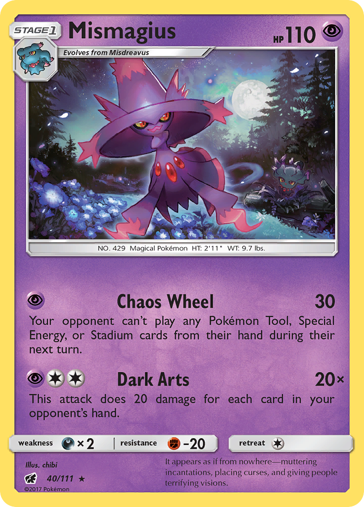 Mismagius — illustrated card