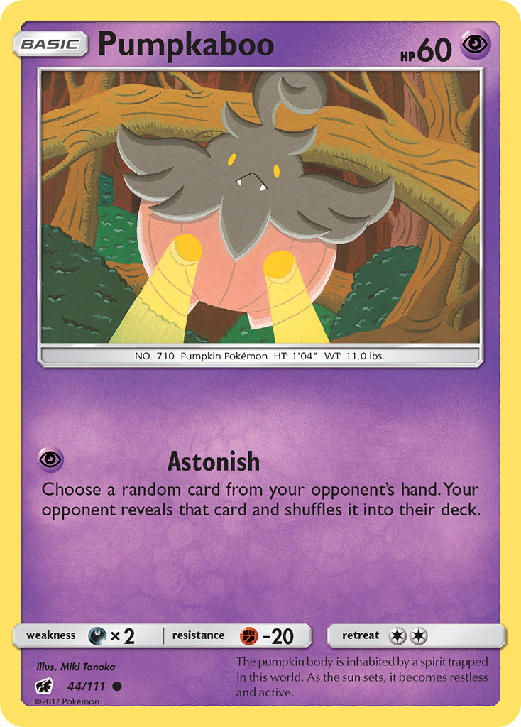 Pumpkaboo — illustrated card