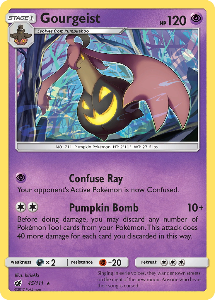 Gourgeist — illustrated card