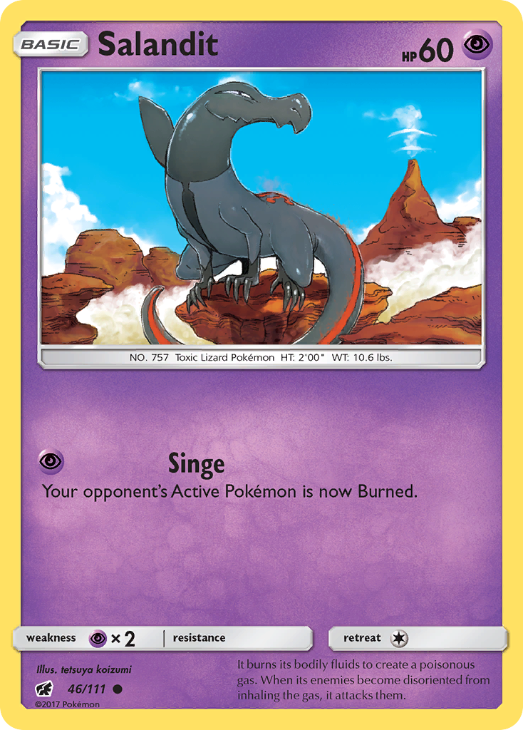 Salandit — illustrated card