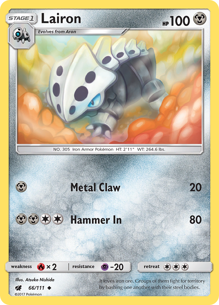 Lairon — illustrated card