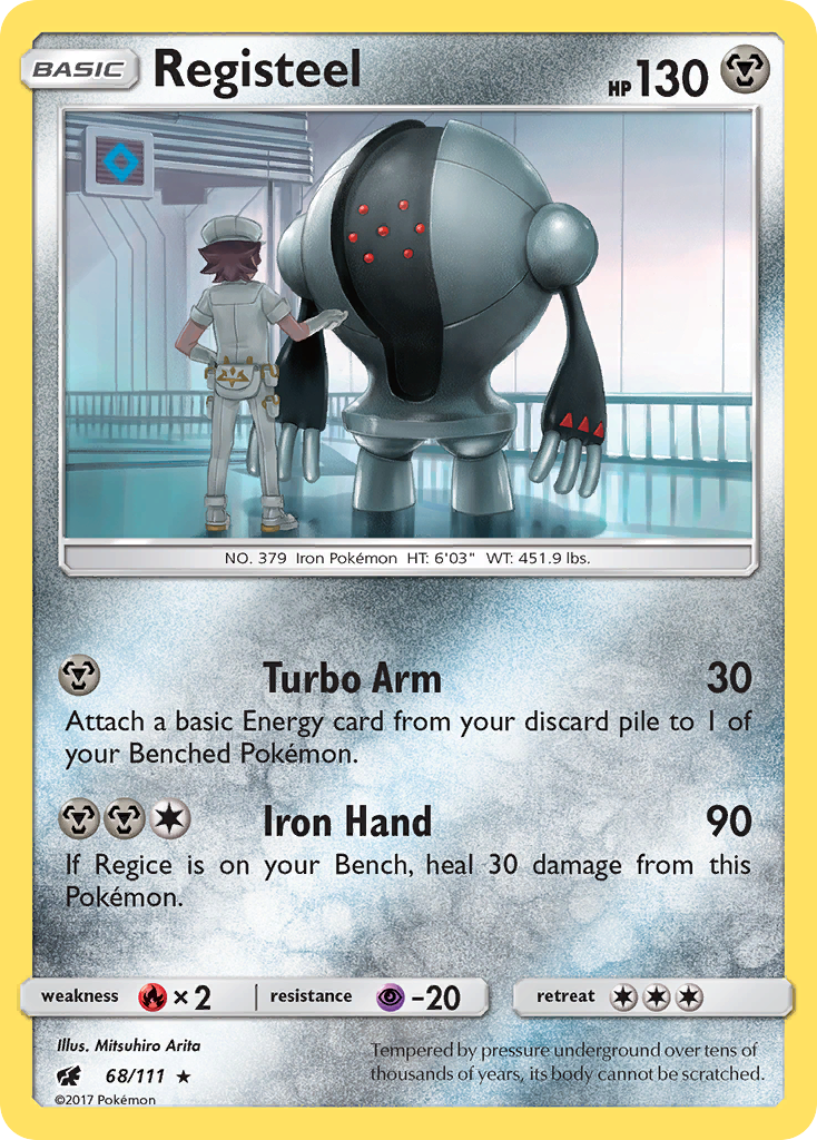 Registeel — illustrated card
