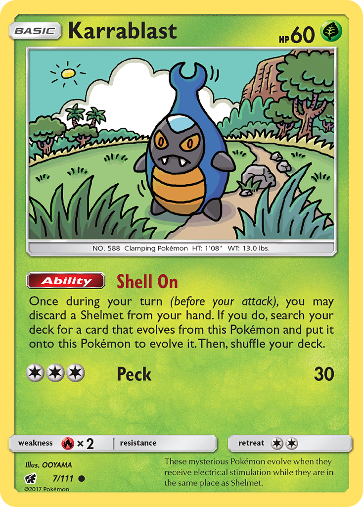 Karrablast — illustrated card