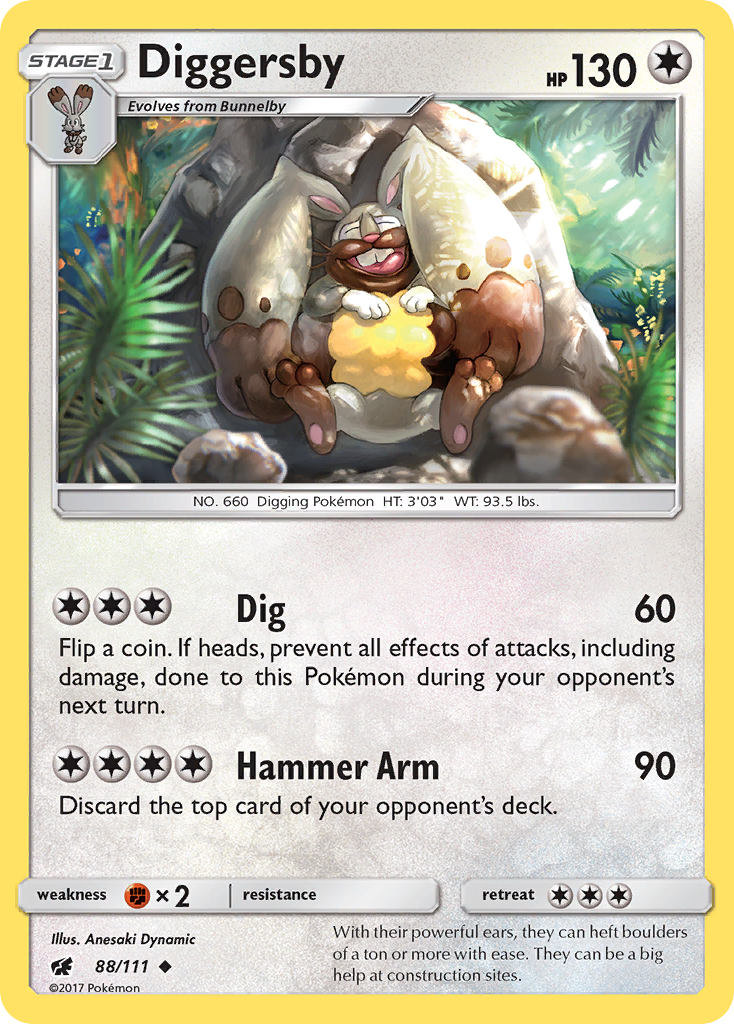 Diggersby — illustrated card