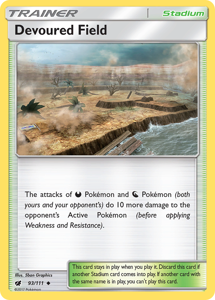 Devoured Field — illustrated card
