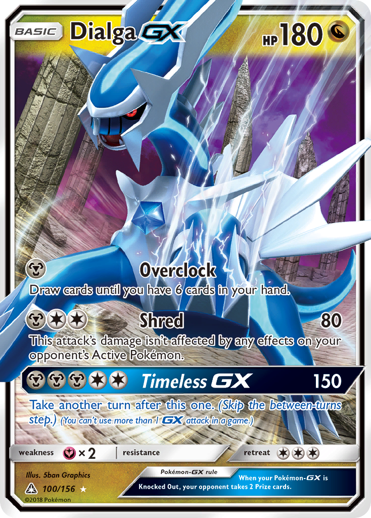 Dialga-GX — illustrated card