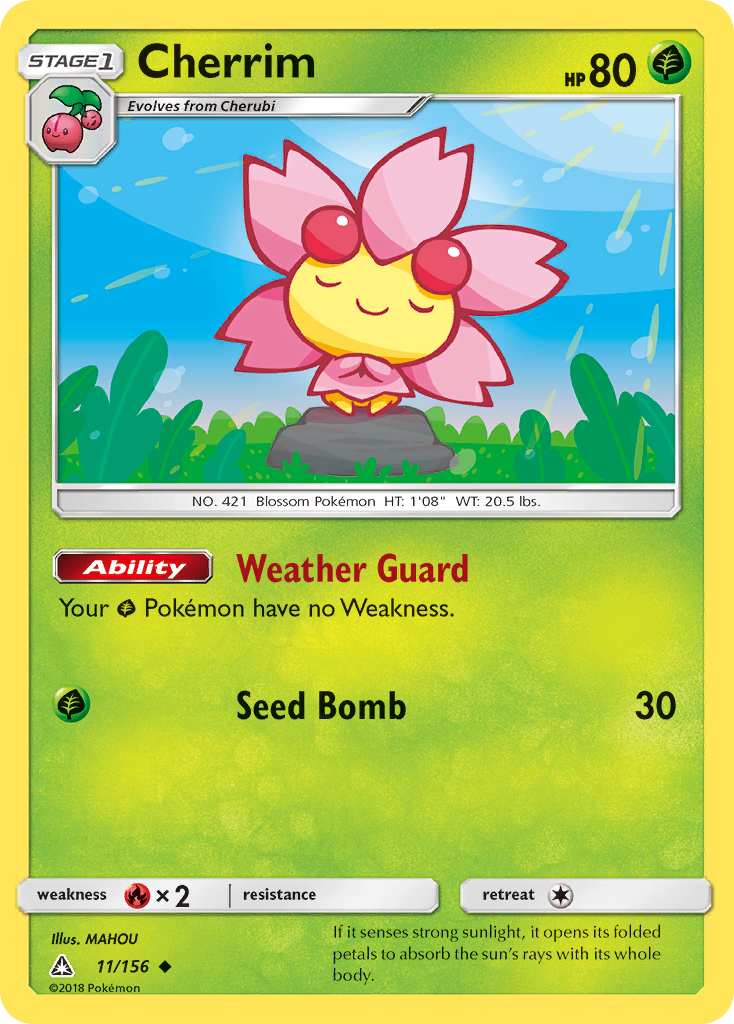 Cherrim — illustrated card