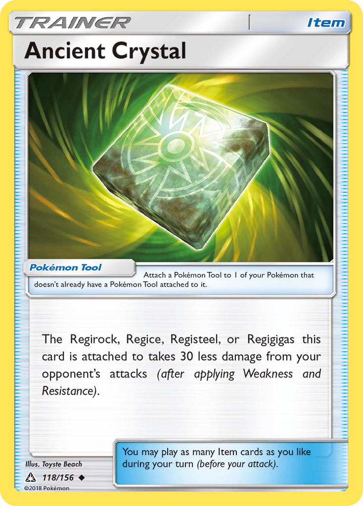 Ancient Crystal — illustrated card