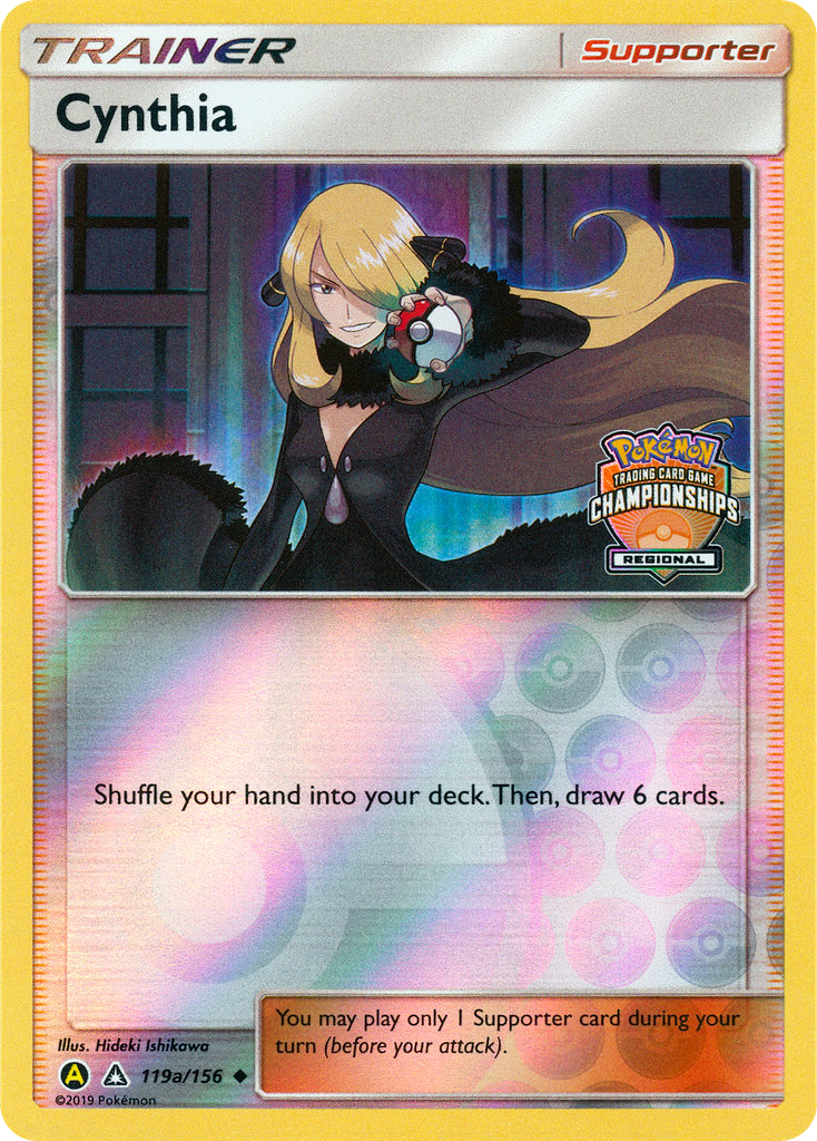 Cynthia — illustrated card
