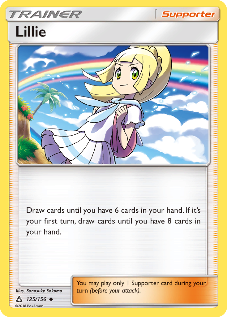 Lillie — illustrated card