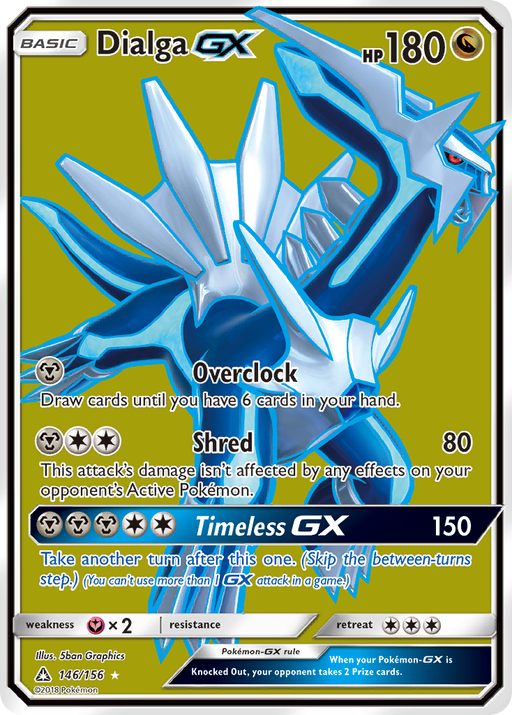 Dialga-GX — illustrated card