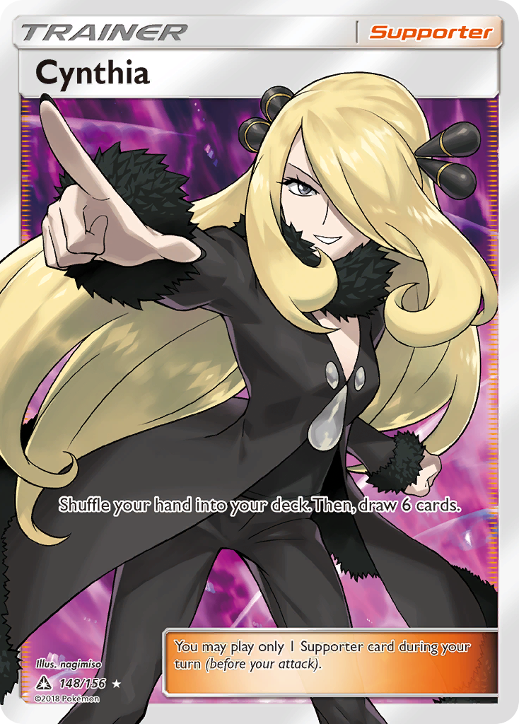 Cynthia — illustrated card