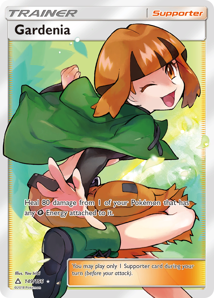 Gardenia — illustrated card