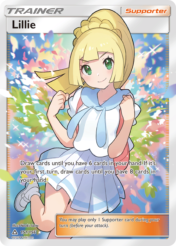 Lillie — illustrated card