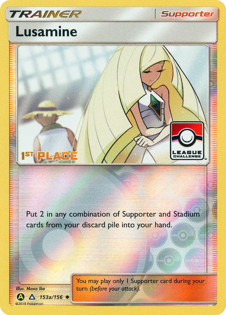 Lusamine — illustrated card