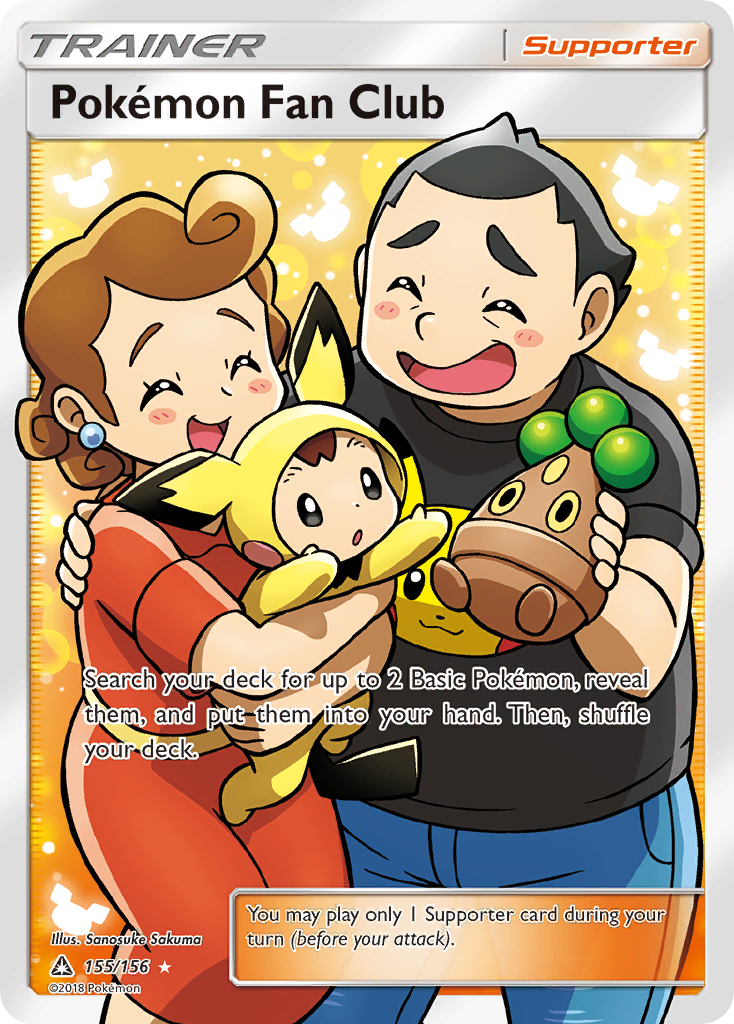 Pokémon Fan Club — illustrated card
