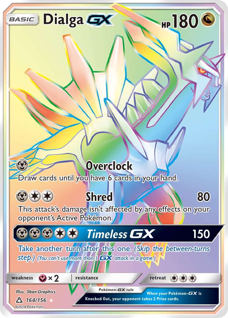 Dialga-GX — illustrated card