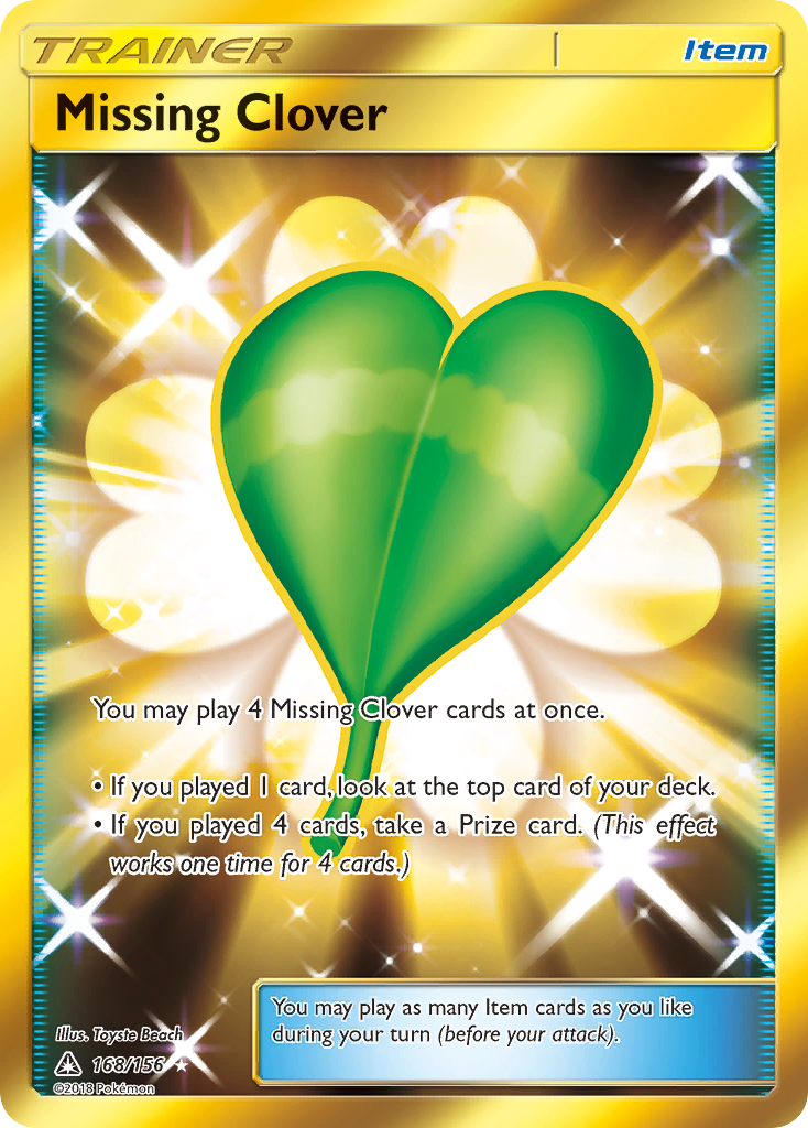 Missing Clover — illustrated card