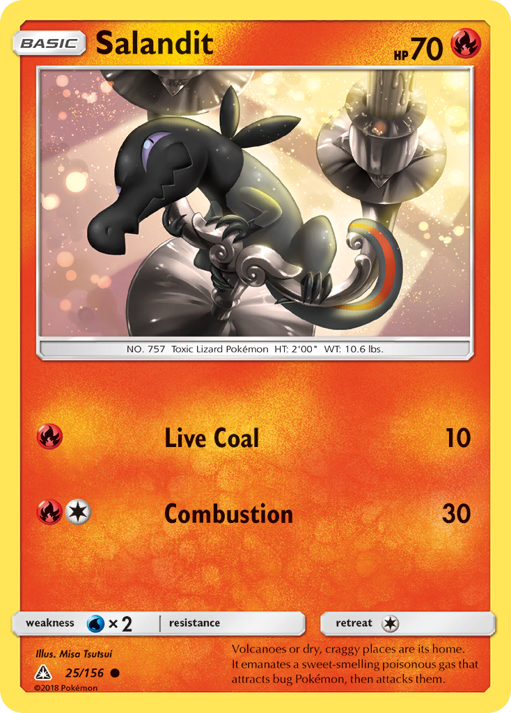 Salandit — illustrated card