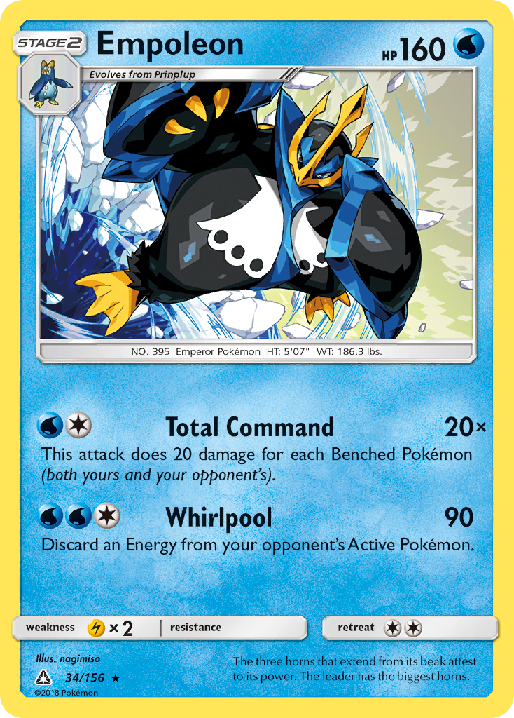Empoleon — illustrated card
