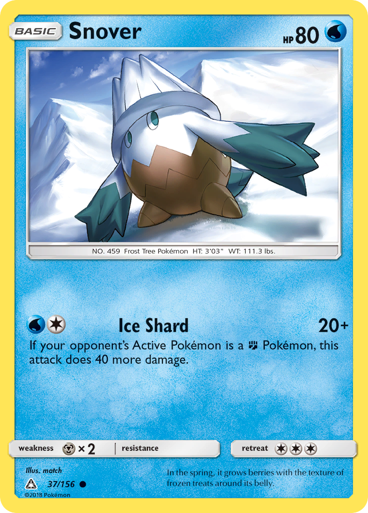 Snover — illustrated card