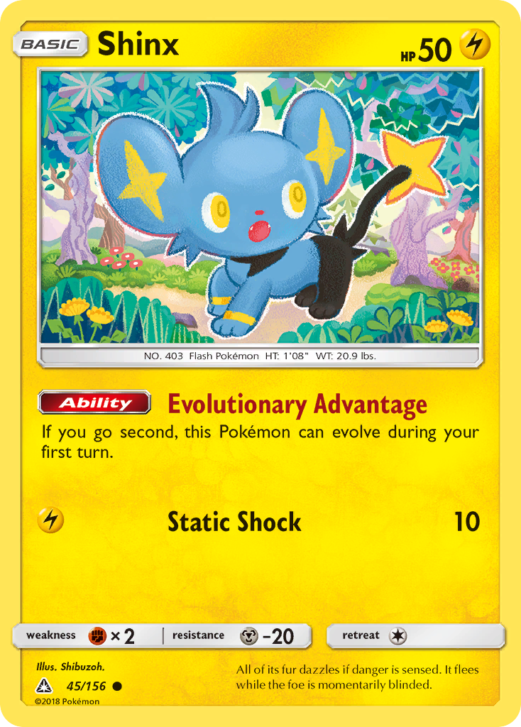 Shinx — illustrated card