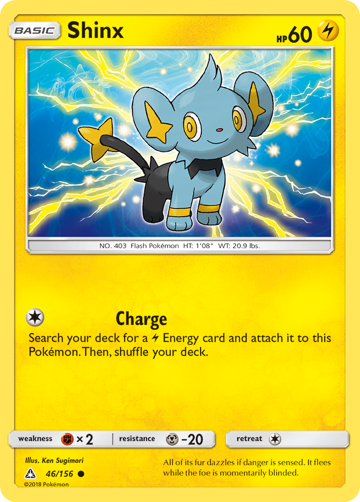 Shinx — illustrated card
