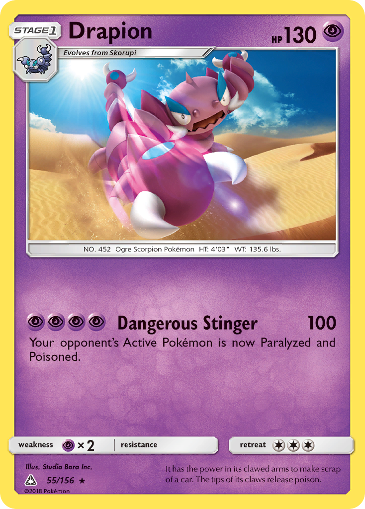 Drapion — illustrated card