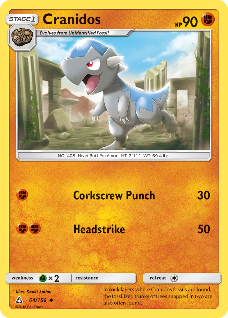 Cranidos — illustrated card