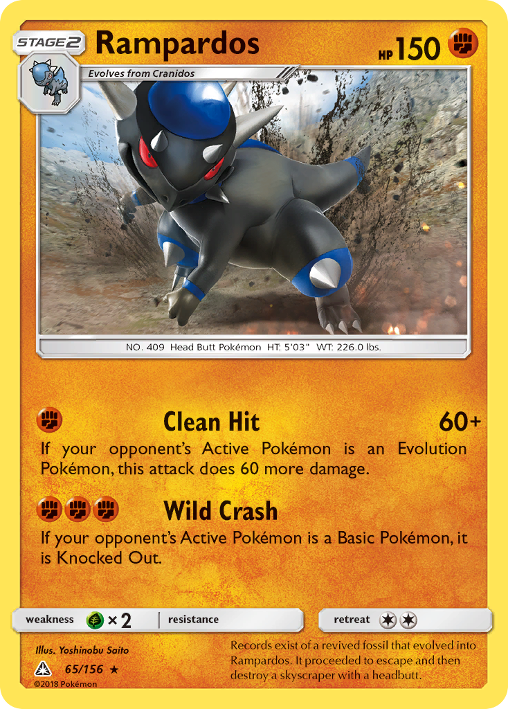 Rampardos — illustrated card