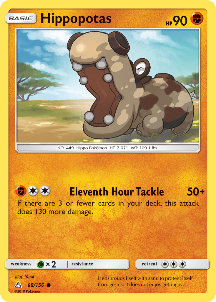 Hippopotas — illustrated card