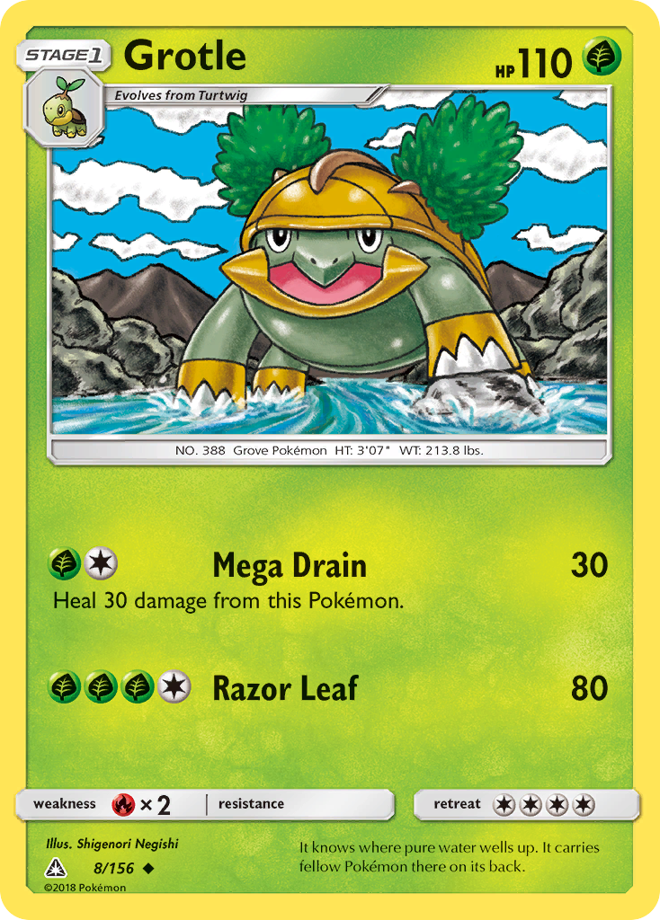 Grotle — illustrated card
