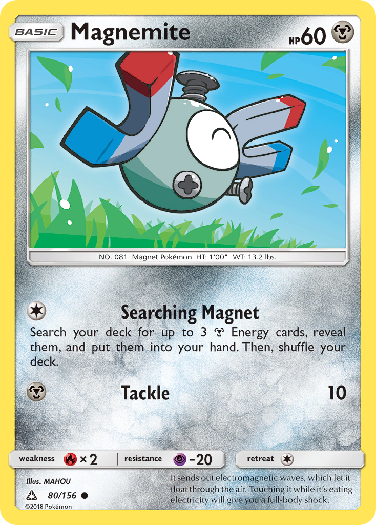 Magnemite — illustrated card