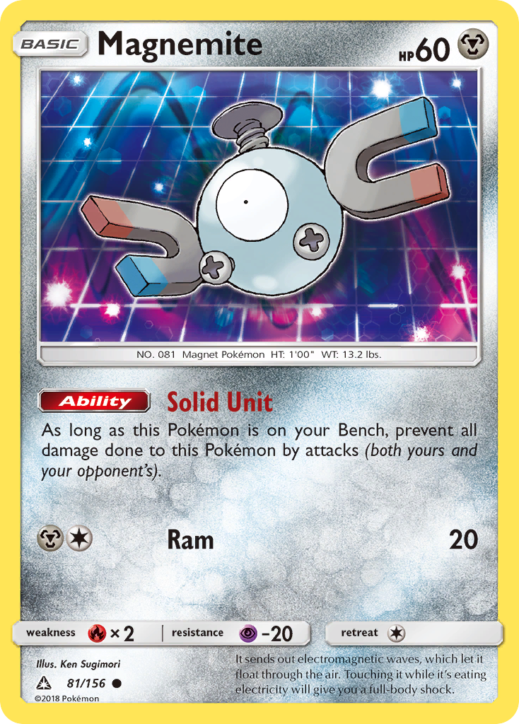Magnemite — illustrated card