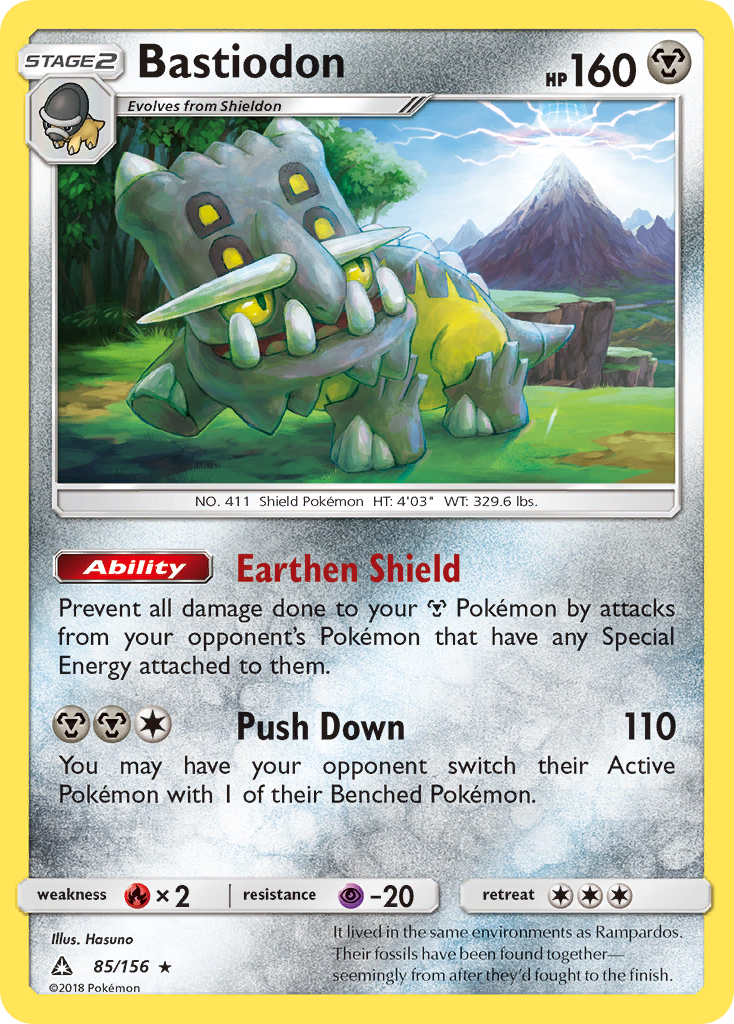 Bastiodon — illustrated card