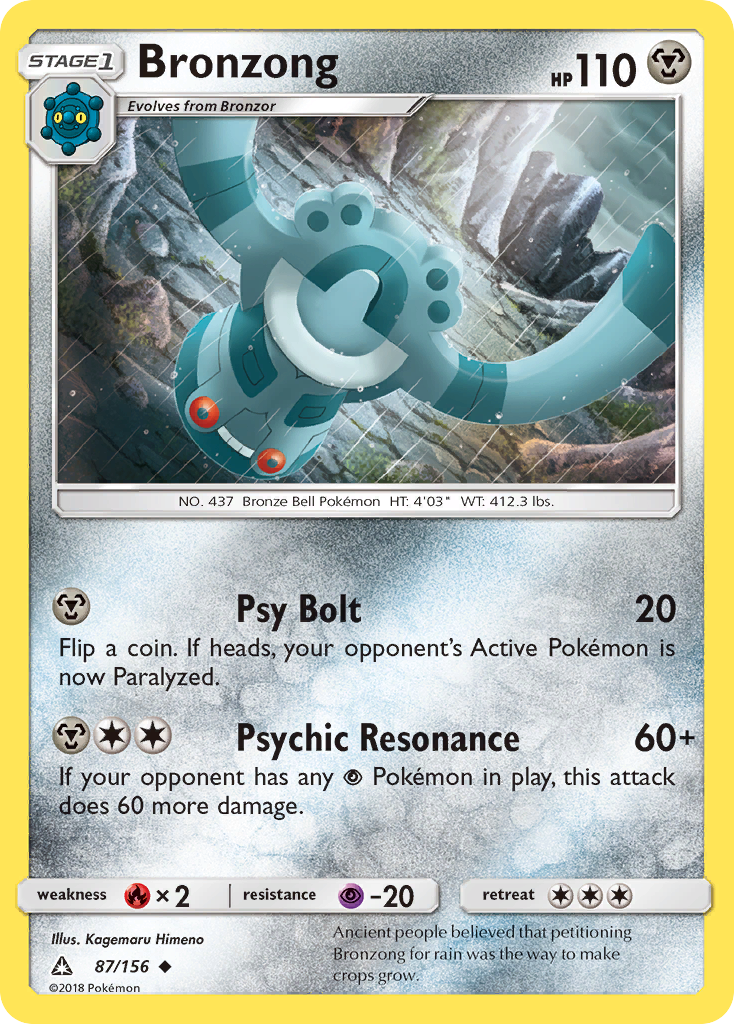 Bronzong — illustrated card