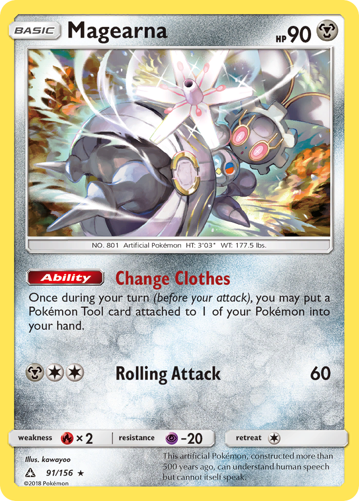 Magearna — illustrated card