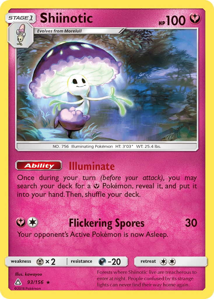 Shiinotic — illustrated card
