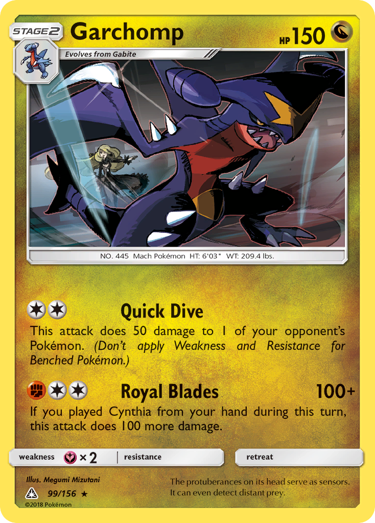 Garchomp — illustrated card