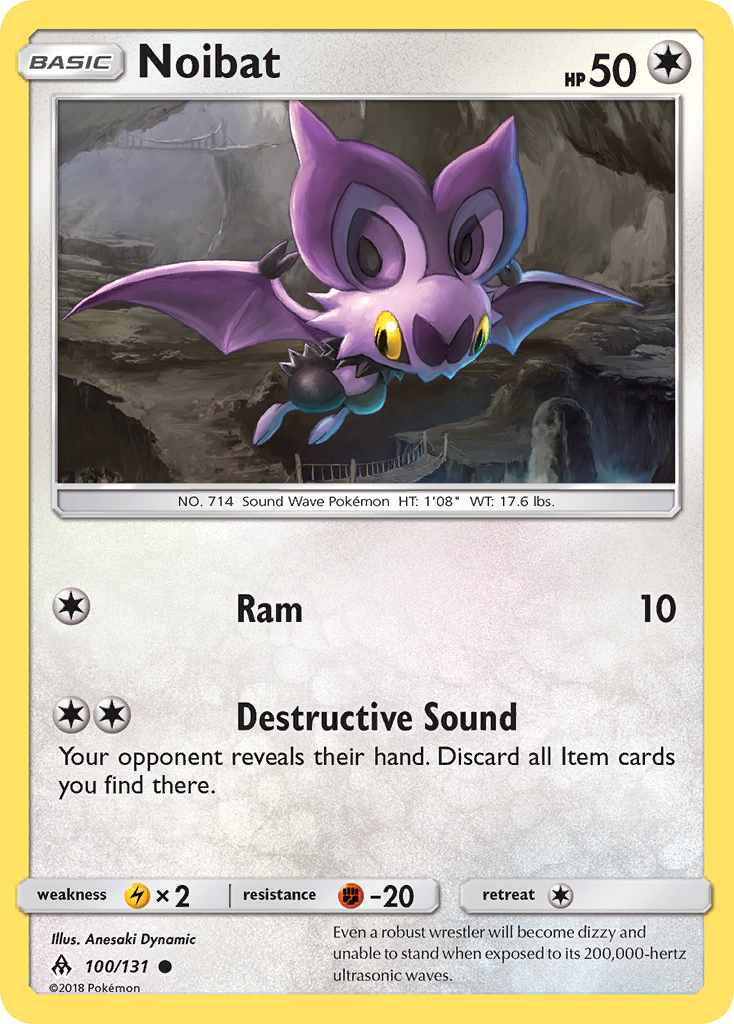 Noibat — illustrated card