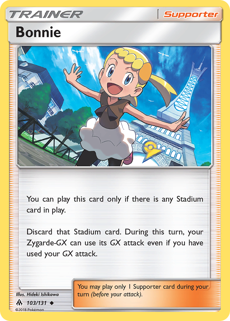 Bonnie — illustrated card