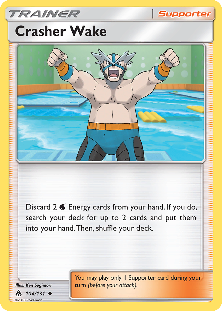 Crasher Wake — illustrated card