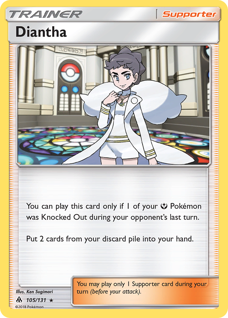 Diantha — illustrated card