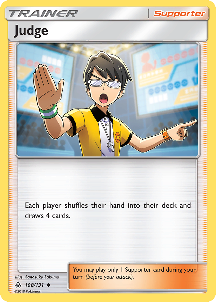 Judge — illustrated card
