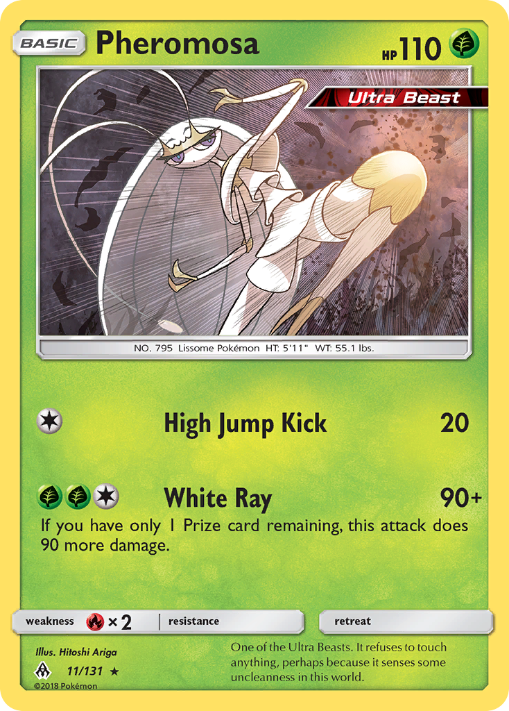Pheromosa — illustrated card