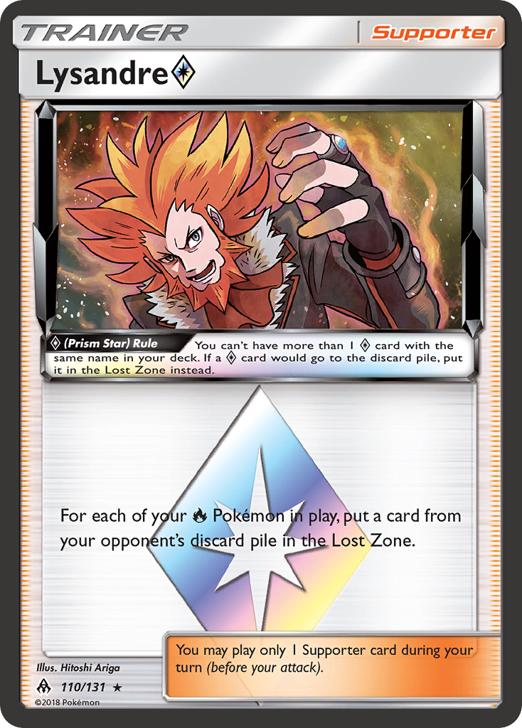 Lysandre ◇ — illustrated card