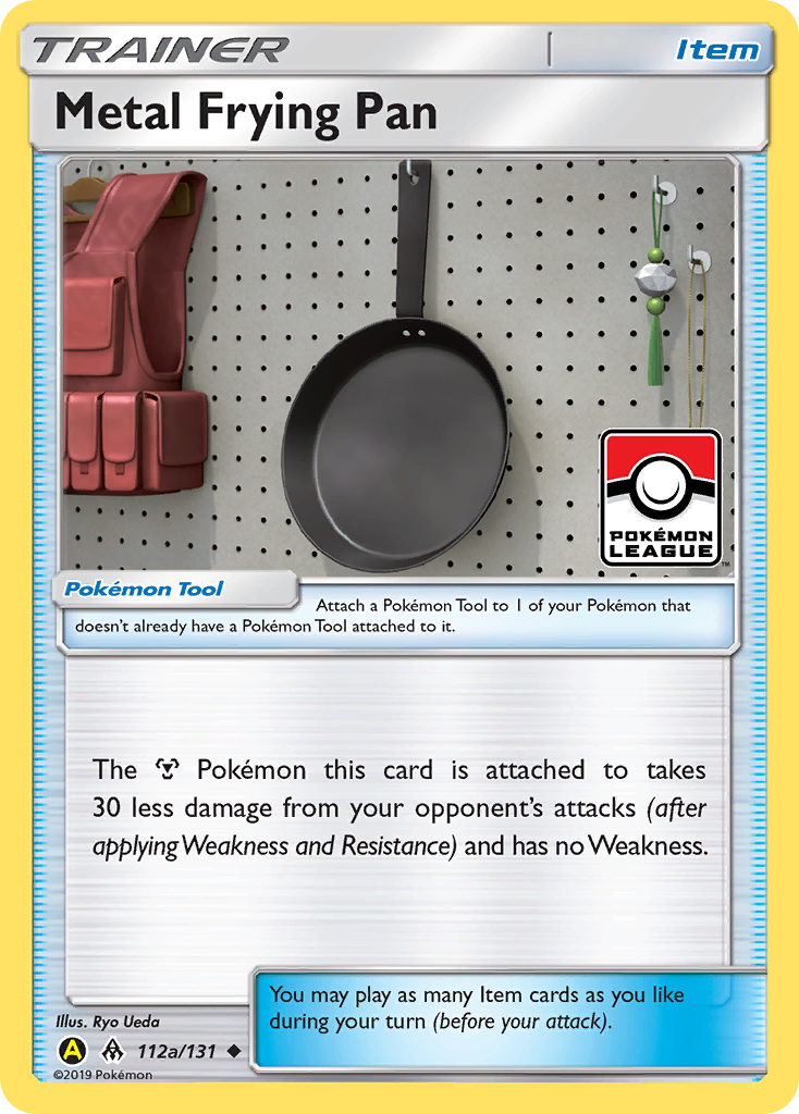 Metal Frying Pan — illustrated card