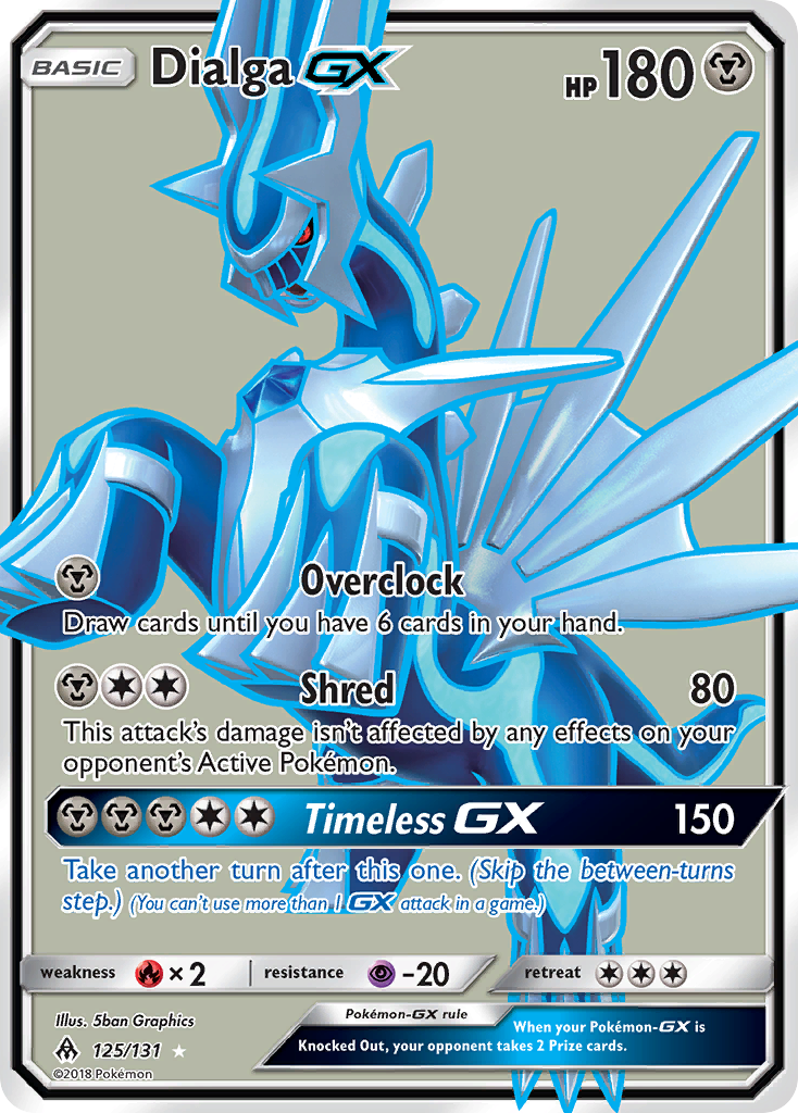 Dialga-GX — illustrated card