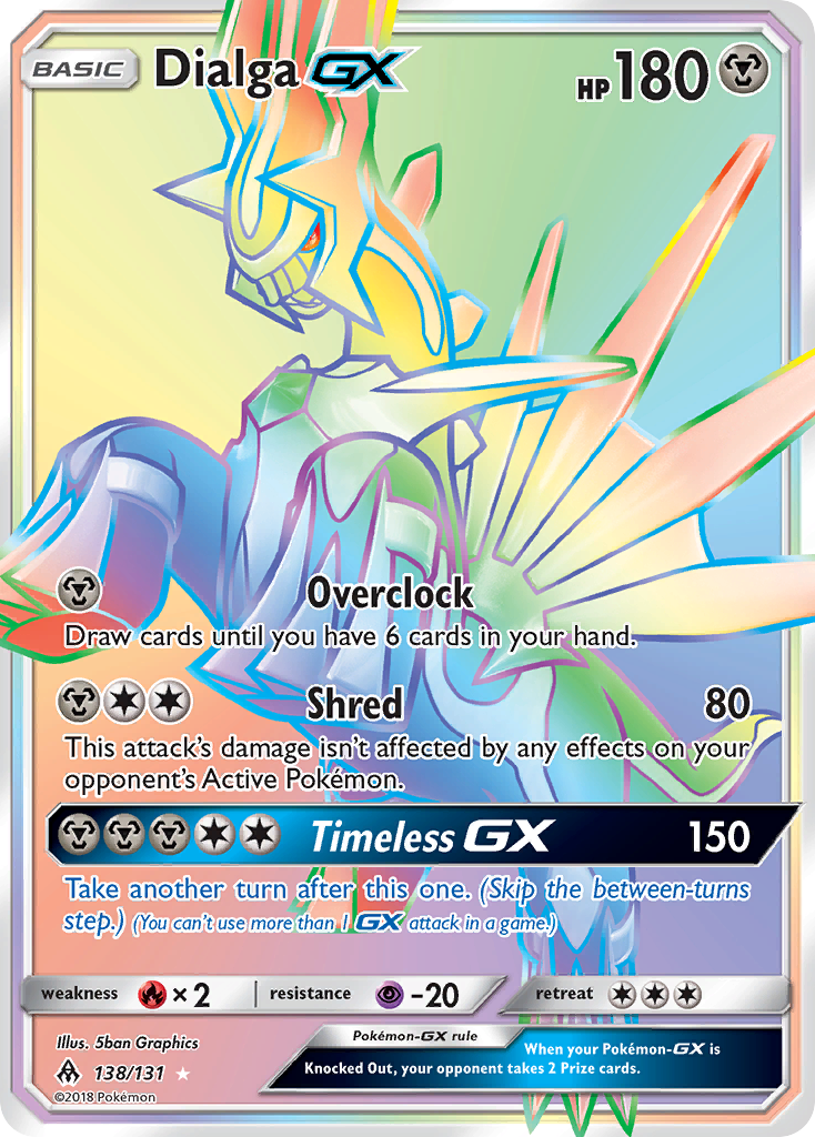 Dialga-GX — illustrated card